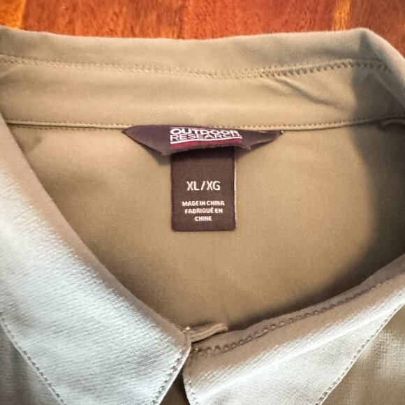 Outdoor Research Long Sleeve Button Down - XL Green - Picture 4 of 5